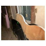 Wooden Horse Cutouts, Door, & Assorted Lot