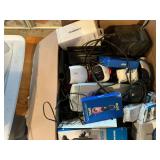 Mixed Electronics and Household Items Box