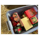 Christmas Decorations, Picture Frames, and Cookbooks