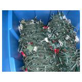 Assorted Holiday Decorations, Boots, and Electronics