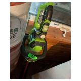 Greenworks Cordless Hedge Trimmer with Battery and Charger