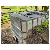 Homemade mineral totes with mineral in them.