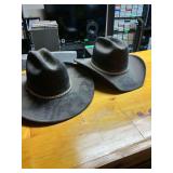 Two Western Style Hats - Hat Biz