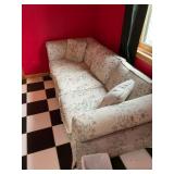 Floral Pattern Sofa- 87” long