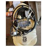 25 Gallon Liquid Transfer Tank with Pump