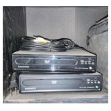 Electronics Bundle: Magnavox DVD Players, RCA Portable DVD Player, and Cables