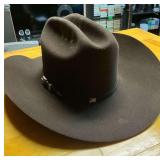 Brown American Hat Company Cowboy Hat - Size 7 1/8