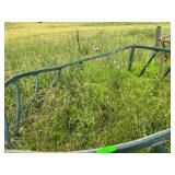 Metal Cattle Hay Ring Feeders - Lot of 2