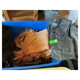 Leather Vests, Fringe Bags, and Shoes