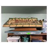 Billiards Pool Table Light Fixture & Holiday Decoration Lot