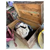Wooden Storage Trunk