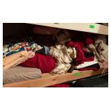 Mixed Lot of Textiles - Variety of Bedding, Linens, and Fabrics