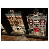 LEGO Modular Buildings Lot - Town Hall & Fire Brigade + Extras