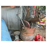 Assorted Steel and Plastic Barrels