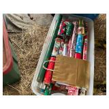 Holiday Wrapping Paper, Halloween Decorations and Picnic Basket