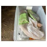 Variety of Craft Supplies, Birdhouses, Wreath, and More