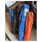 Lot of Folding Chairs in Carry Bags - Assorted Styles