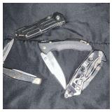 Assorted Collection of Folding Pocket Knives