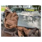 Assorted Tarps - Various Sizes & Materials