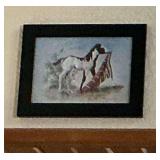 Framed Western and Horse Art Collection - 7 Pieces