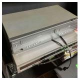 Magnavox DVD/VCR Combo Player and Sony DVD Player with Magazines