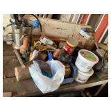 Grinder & Garage Tool & Supply Assortment