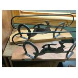 Equestrian Decor Lot: Shelves, Hooks, and More!