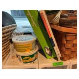 Craft Supplies Lot: Clay, Beads, Frames, and More