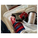 Lot of Assorted Kite Making Supplies