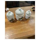 John Deere Tractor Canister Set - 3 Piece