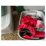 Tote Full of Toys and Fabric Bags