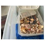 Assorted Estate Lot of Mixed Items - Seashells, Baskets, Crafts and More