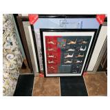 Framed Poster and Collage Art Lot