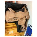 Custom Western Horse Saddle