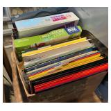 Mixed Lot: Sheet Protectors, LaView Security System Boxes, Weather Alert Radio