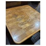 42” Dining Table with 18” leaf & 4 chairs