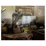 Miscellaneous Items Including Snow Skis, Boxes, & Assorted Objects