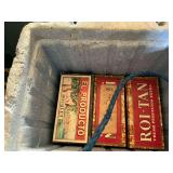 Mixed Lot: Cigar Boxes, Baskets, and More