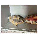 Tank and Boat Toy Lot