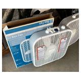 Lot of 3 Galaxy 20" Box Fans