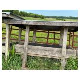 Livestock Feeding Trough with Shelter