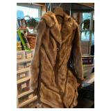 Full-Length Faux Fur Coat