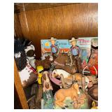 Assorted Horse and Cowboy Collectibles - Toys, Figurines, and More!