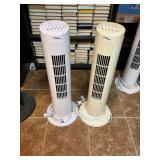 Lot of 2 "Breeze" Tower Fans