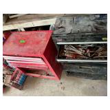Two Tool Chests: Red and Stanley Black