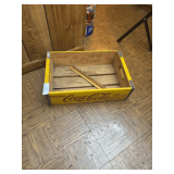 Coca-Cola 16oz Bottle Crate with Advertising Ruler