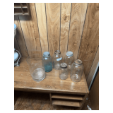 Collection of Mason Jars: Ball, Atlas, and More