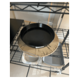 Pizza Baking Stone with Pan