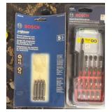 Bosch Impact Driver Bit Set & HDX Pliers Set - New