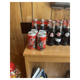 Coca-Cola Collectible Cans and Bottles